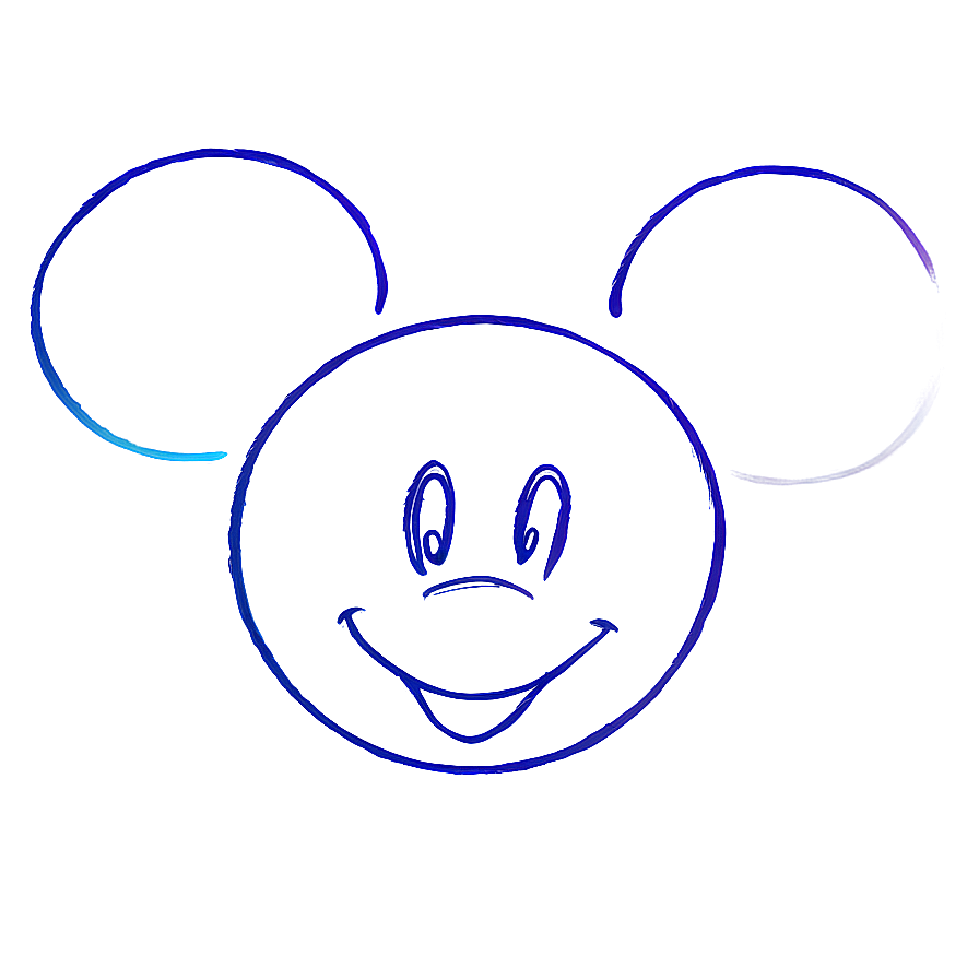 Disney Mickey Mouse Outline Png Ehm