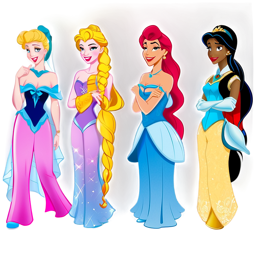 Disney Princesses Collection Png Vvn38