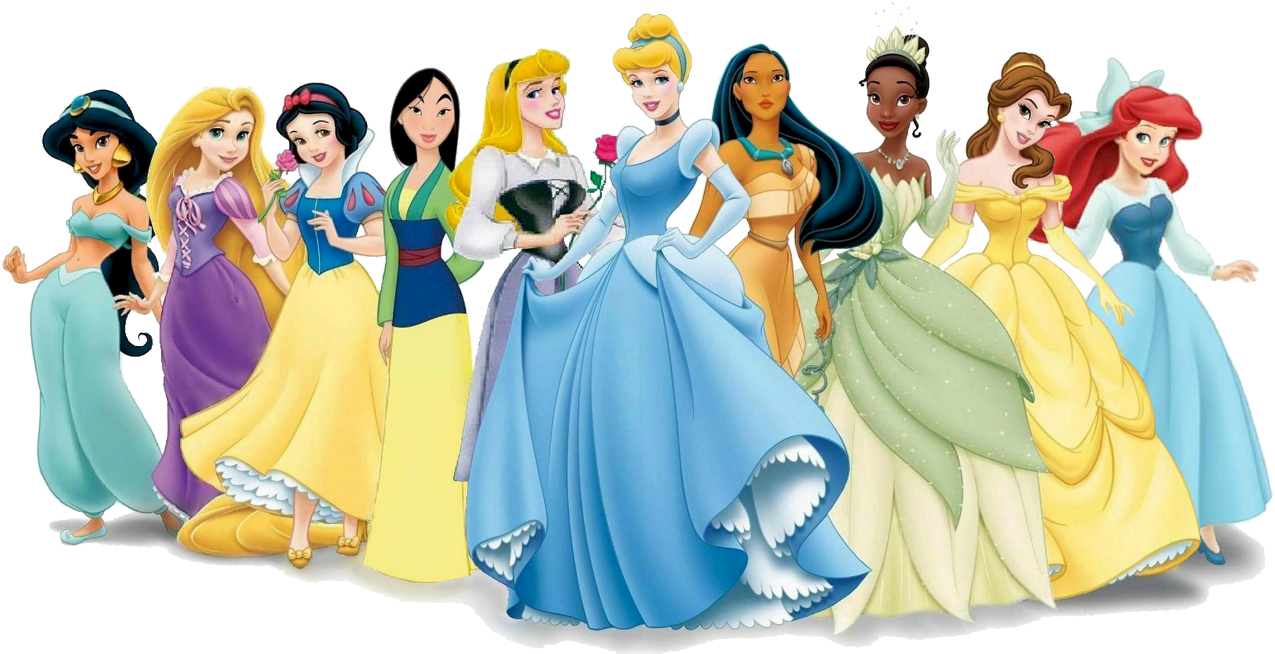 Disney Princesses Gathering