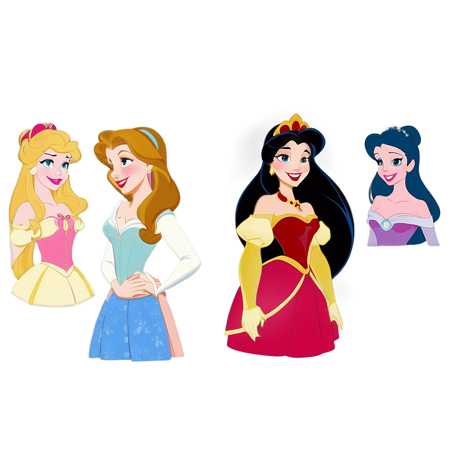 Disney Princesses PNG 06112024 PNG with transparent background
