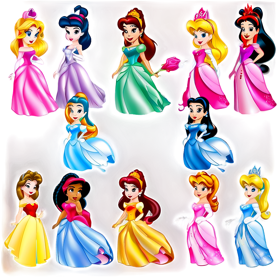 Disney Princesses PNG 8 PNG with transparent background