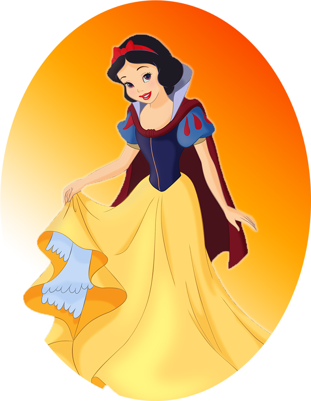Disney Snow White Princess Clipart, HD Png Download PNG with transparent background