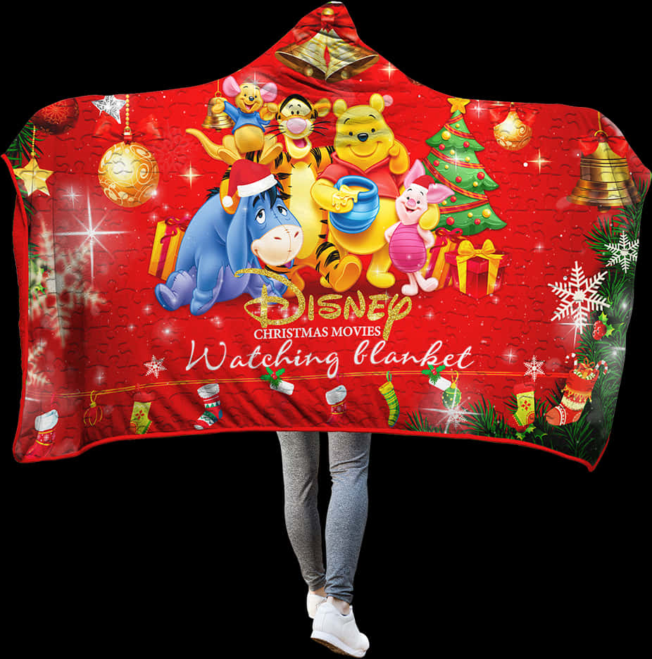 Disney Winniethe Pooh Christmas Blanket