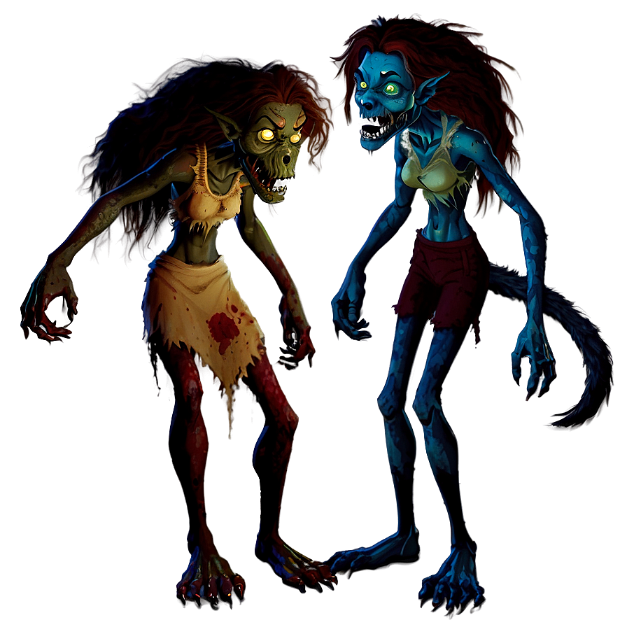 Disney Zombies Werewolf Sisters Png Viv51