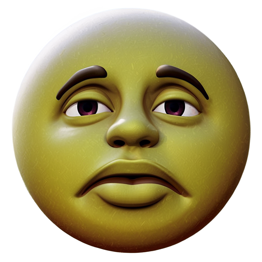 Dispirited Emoji Png 05232024