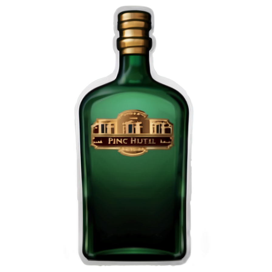 Distilled Alcohol Bottle Png 06122024