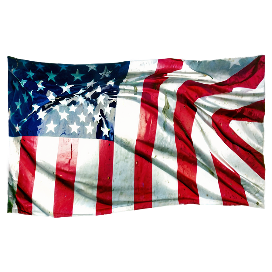 Distressed American Flag Transparent PNG 99 PNG with transparent background
