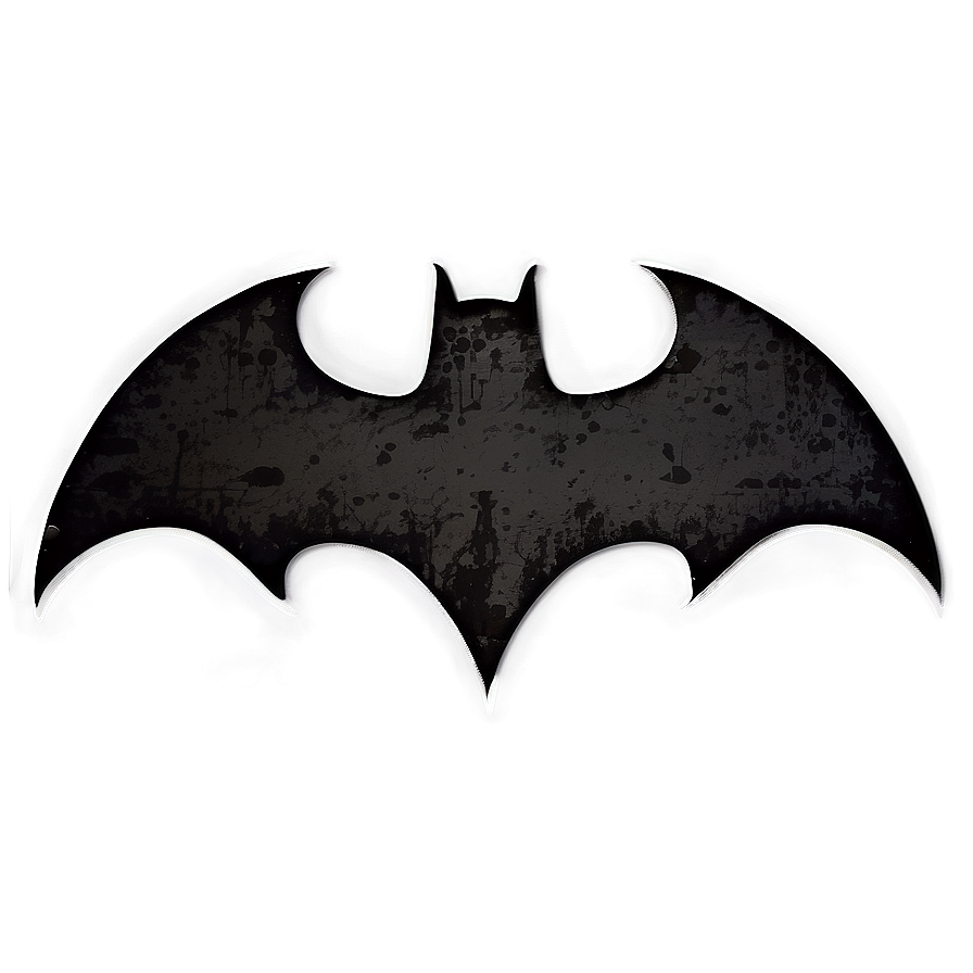 Distressed Batman Logo Png 05042024