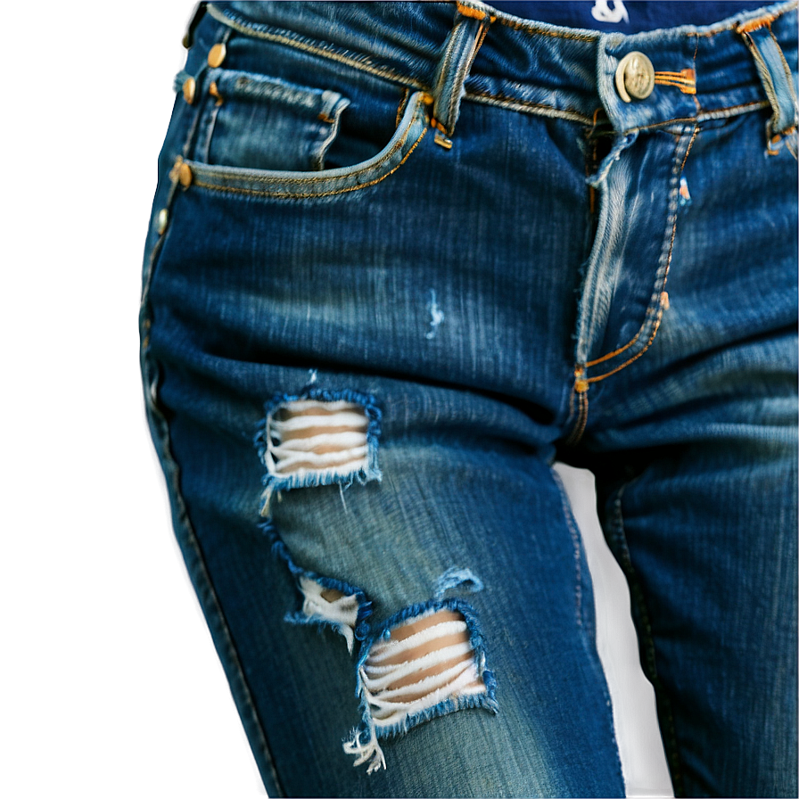 Distressed Denim Skinny Jeans Png Mkq29