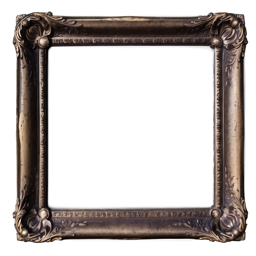 Distressed Picture Frame PNG 05042024 PNG image with a transparent background, free high-resolution download