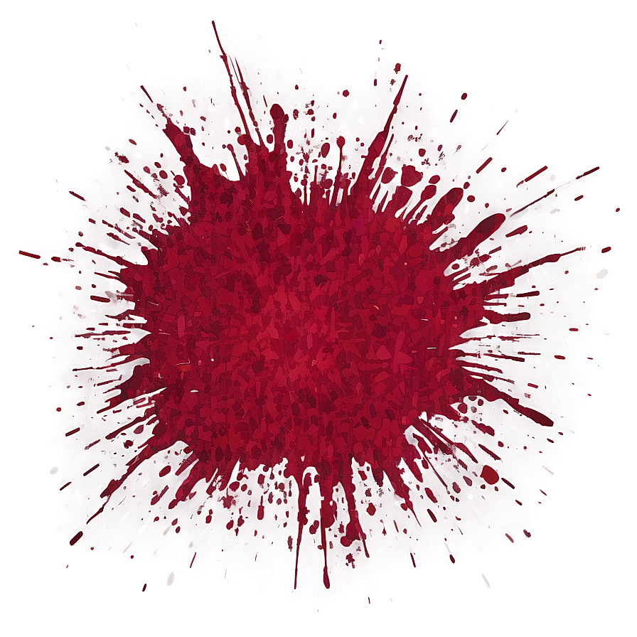 Distressed Red Splatter Texture Png Rej