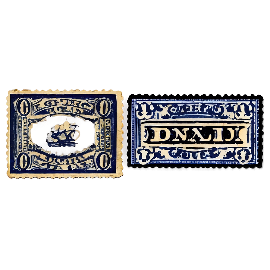 Distressed Vintage Stamp Png 06282024