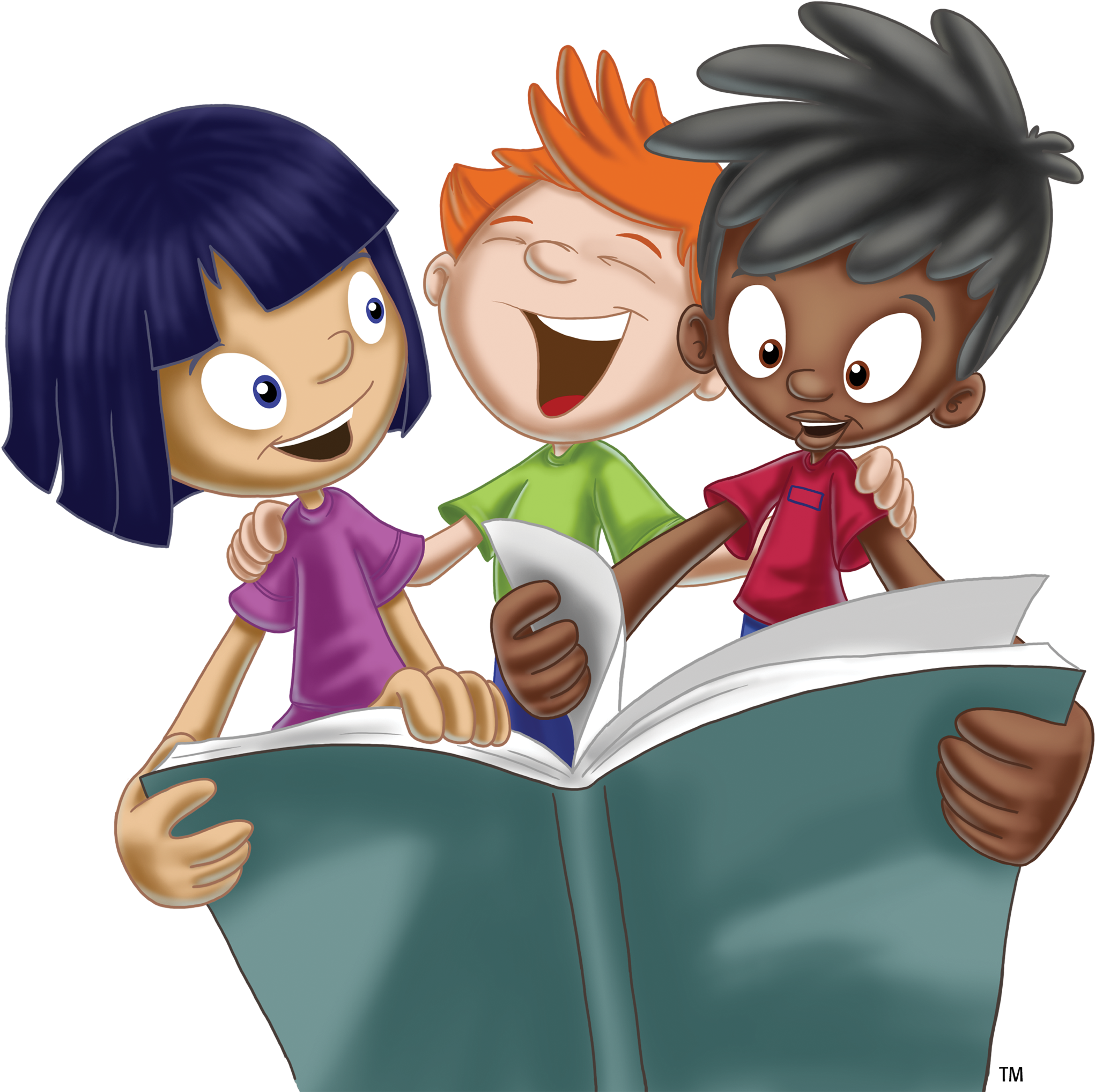 Bethel Baptist Church - Kids Reading Bible Cartoon, HD Png Download PNG with transparent background