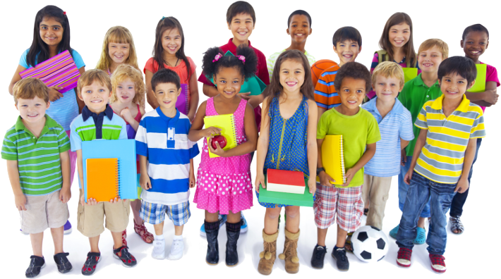 Diverse Children Png - Group Of Diverse Children, Transparent Png PNG with transparent background