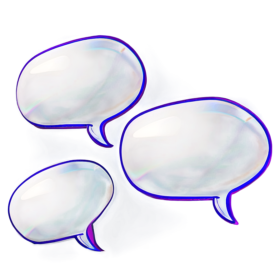 "Diverse Speech Bubble PNG Set for Download" rho21 PNG image with a transparent background, free high-resolution download