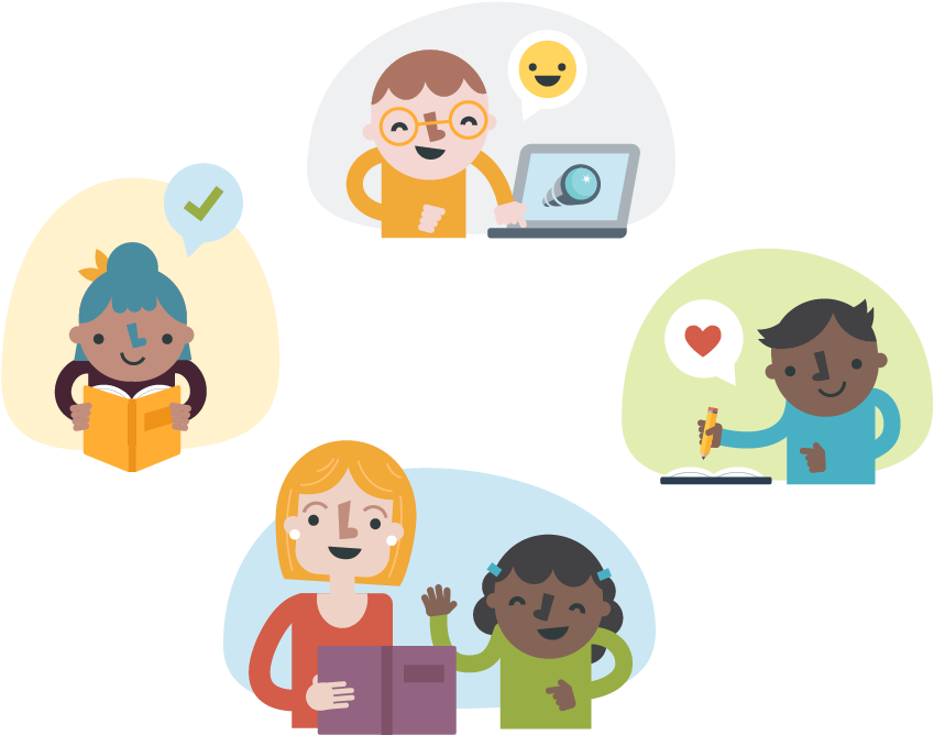 Stations Of The Clipart Classroom - Cartoon, HD Png Download PNG with transparent background