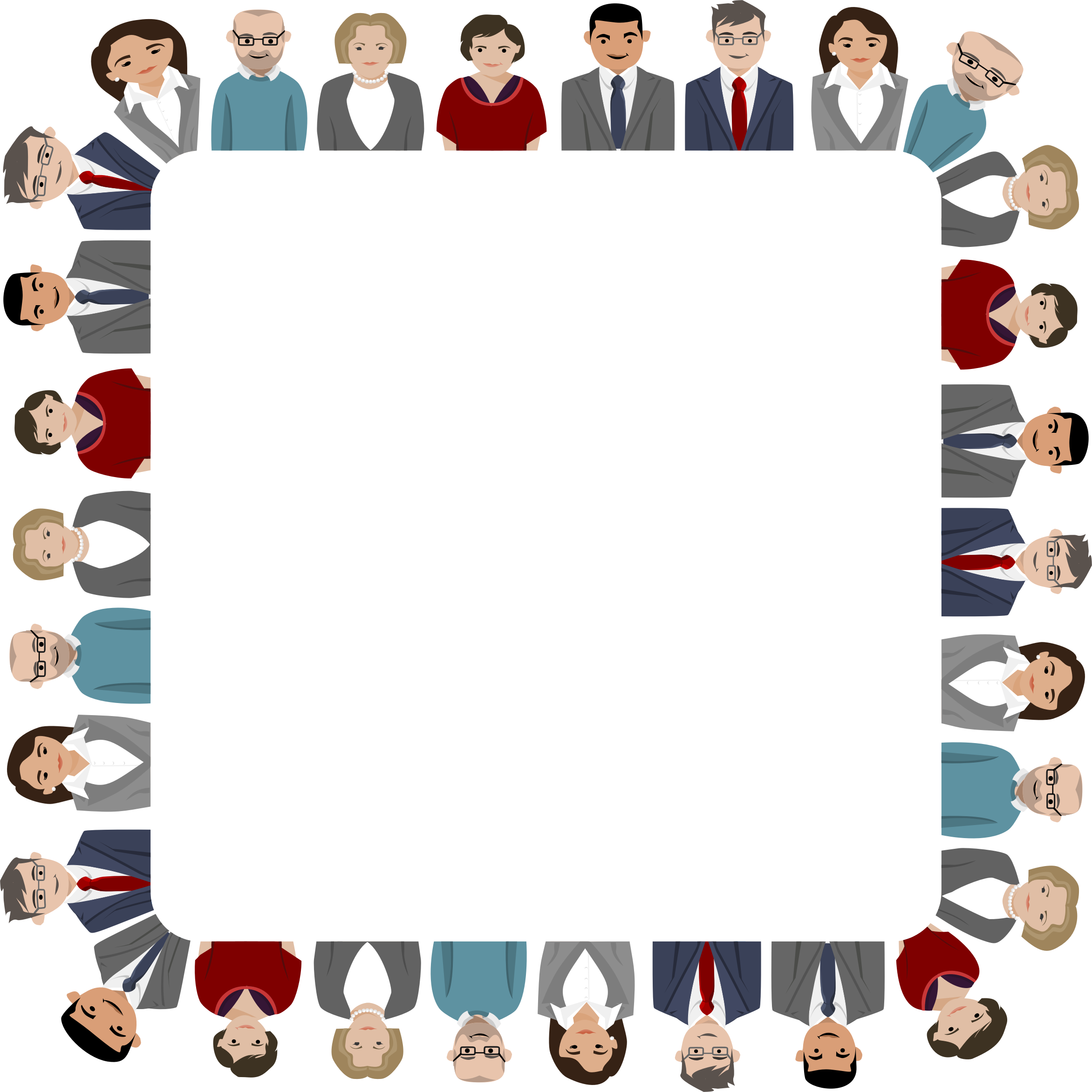 Teamwork Frame Ii - Teamwork Frame, HD Png Download PNG with transparent background