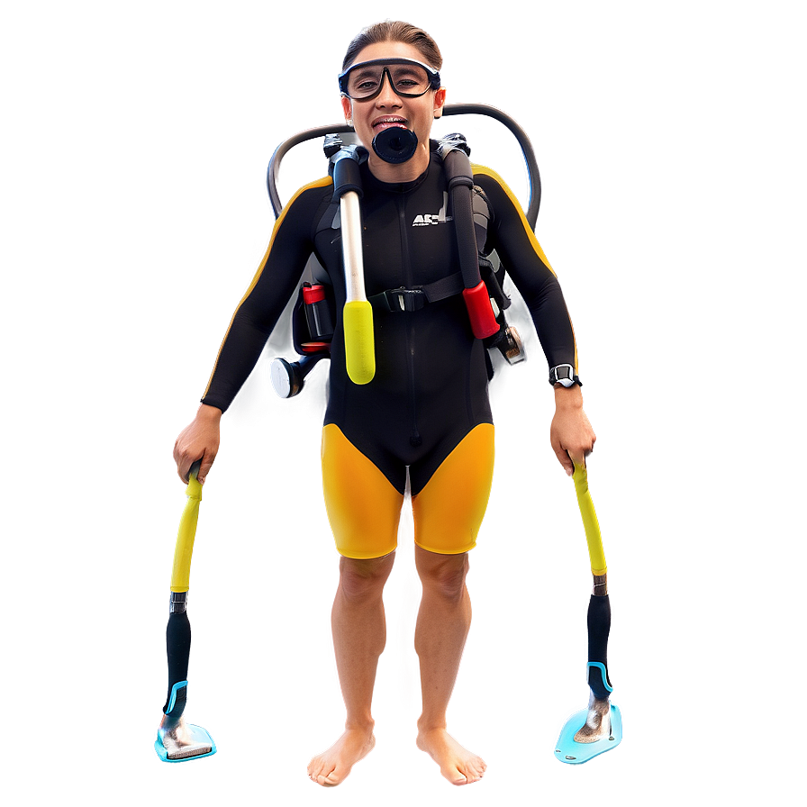 Diving Buddies Teamwork PNG 06242024 PNG with transparent background