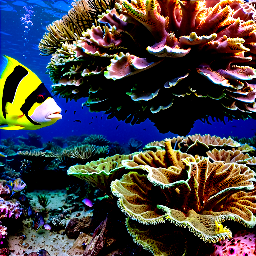 Diving into Coral Gardens PNG 61 PNG with transparent background