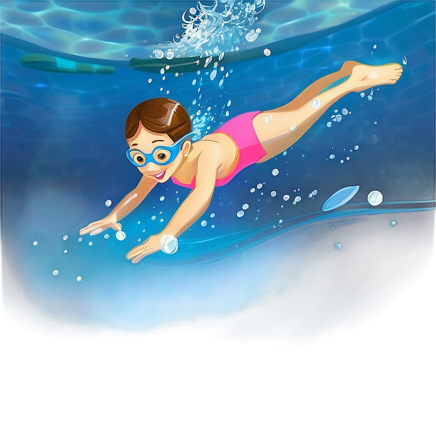 Diving Into Swimming Pool PNG 74 PNG with transparent background
