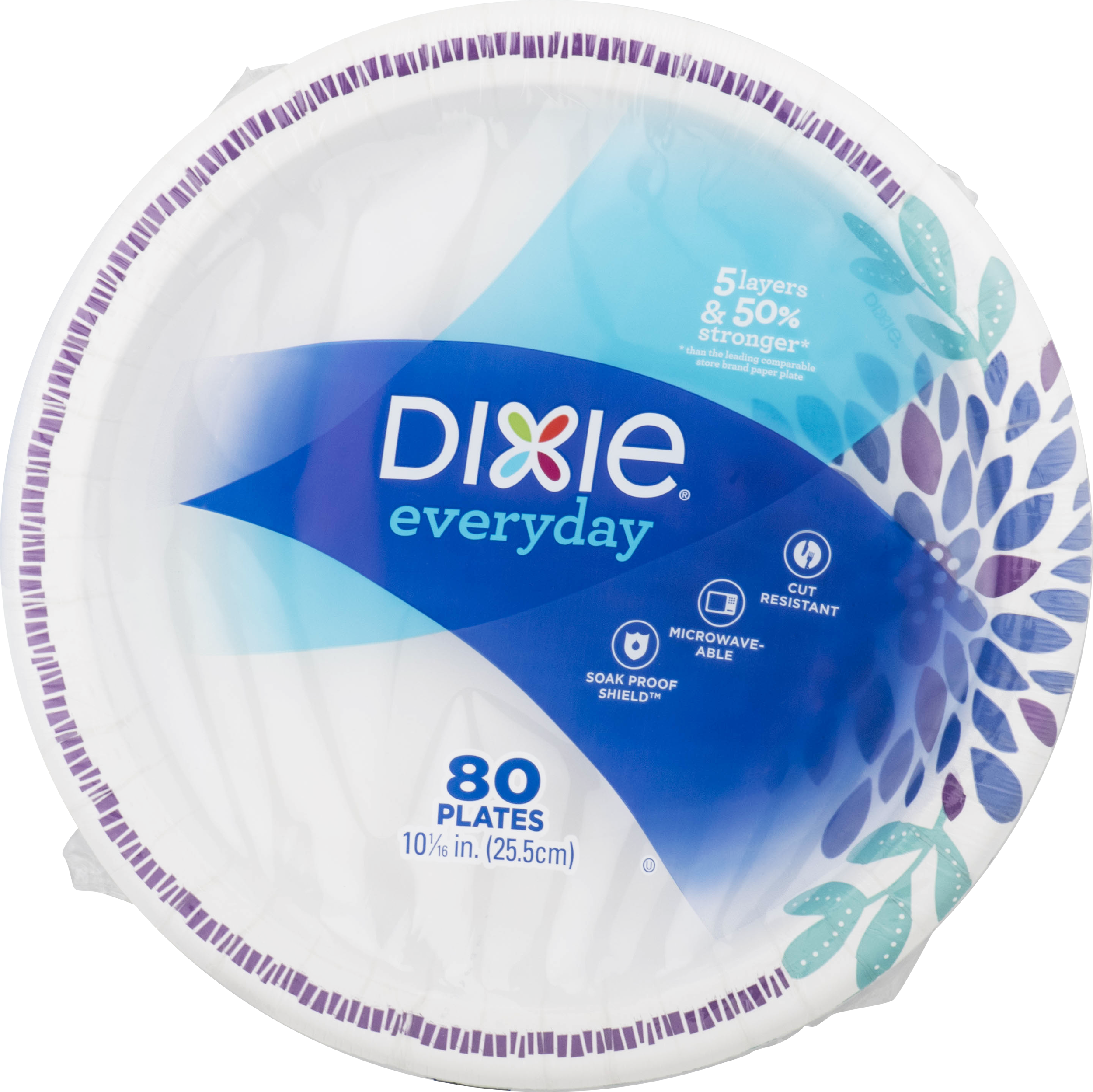 Dixie Everyday Paper Plates Packaging