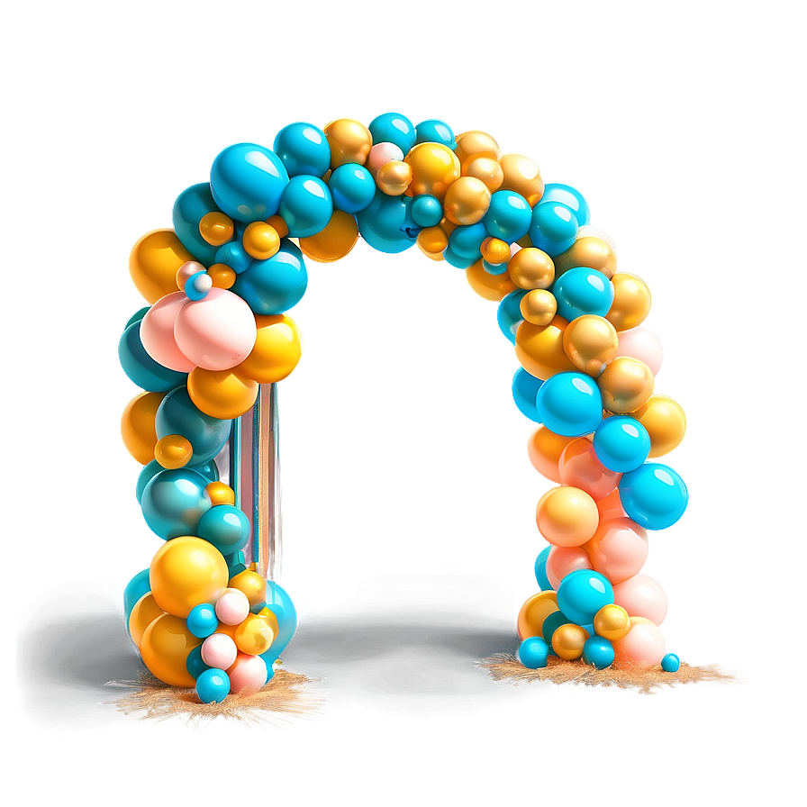 Diy Balloon Arch Tutorial Png 39