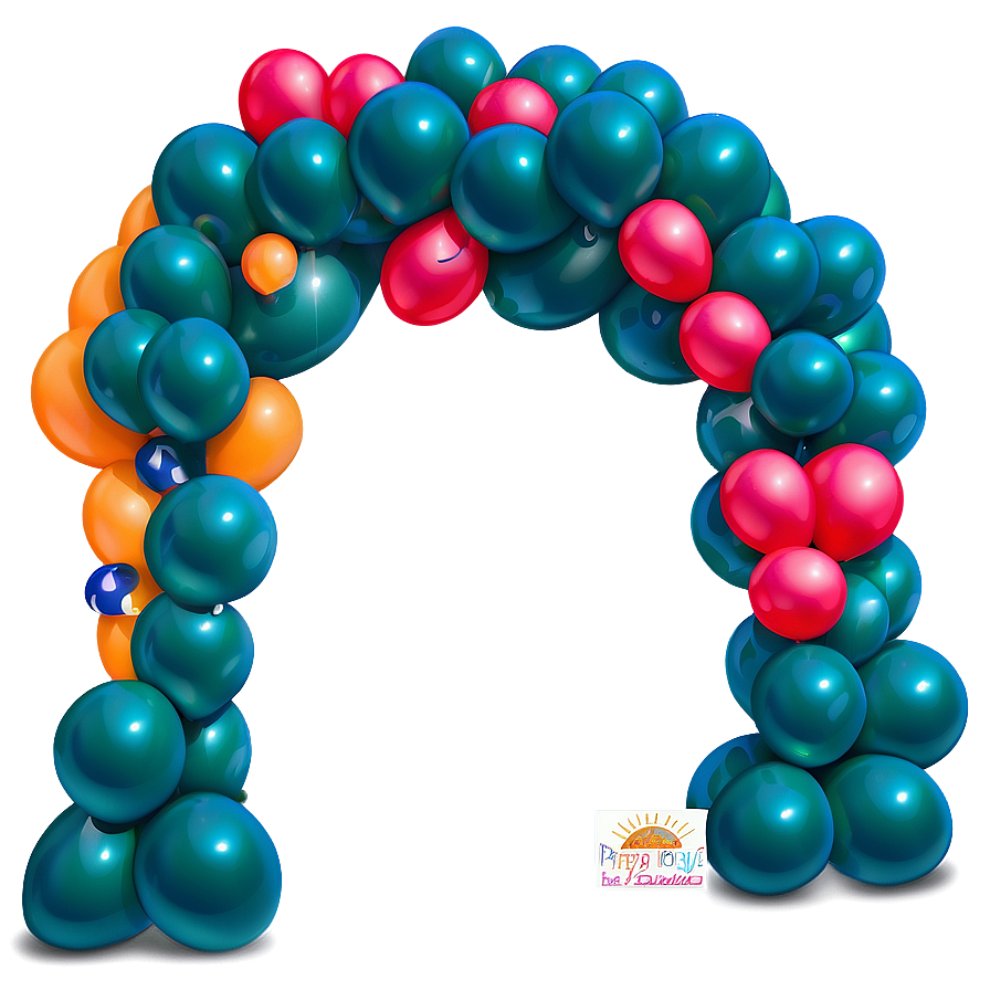 DIY Balloon Arch Tutorial PNG hfj PNG image with a transparent background, free high-resolution download
