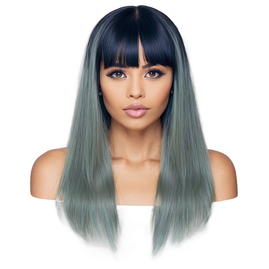 Diy Bangs Cutting Guide Png Pty79