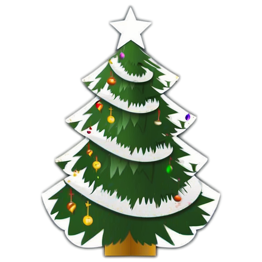 Diy Christmas Tree Template Png 36