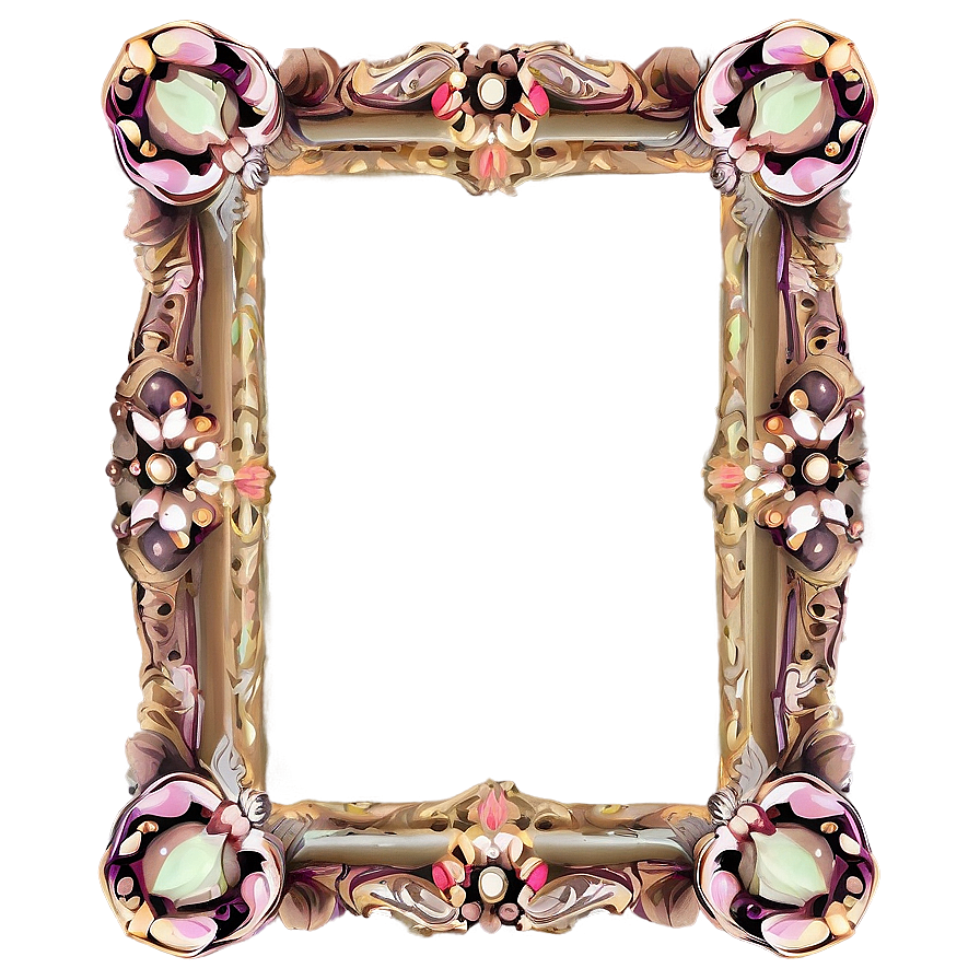 DIY Craft Picture Frame PNG 05042024 PNG image with a transparent background, free high-resolution download