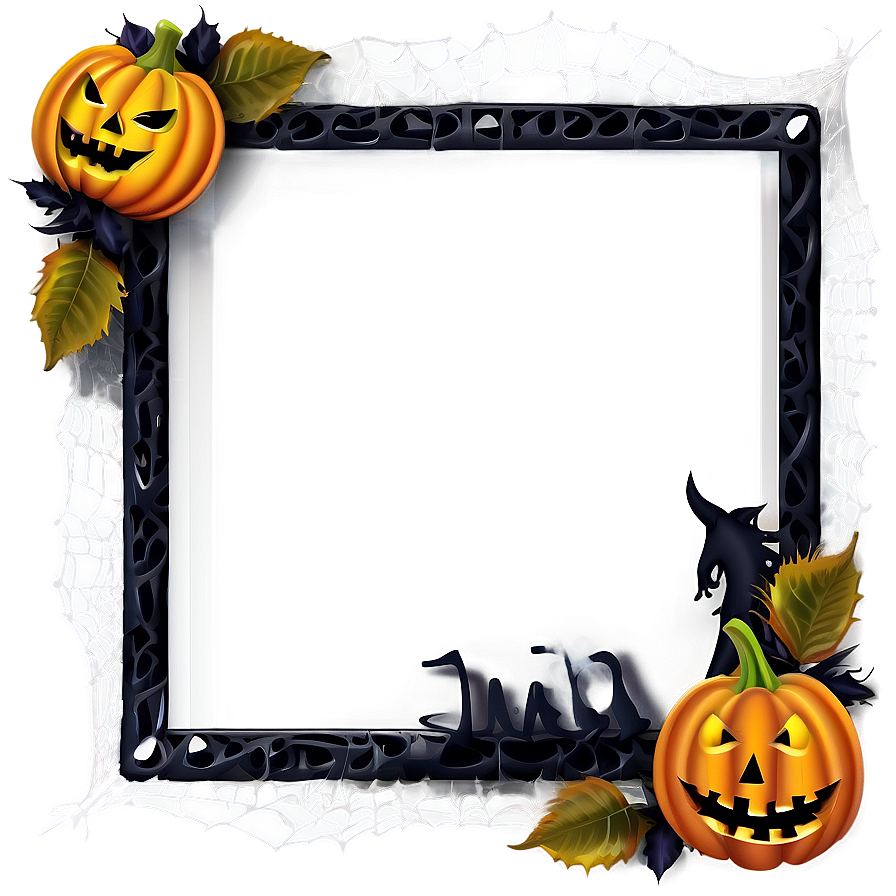 Diy Halloween Border Png 06202024