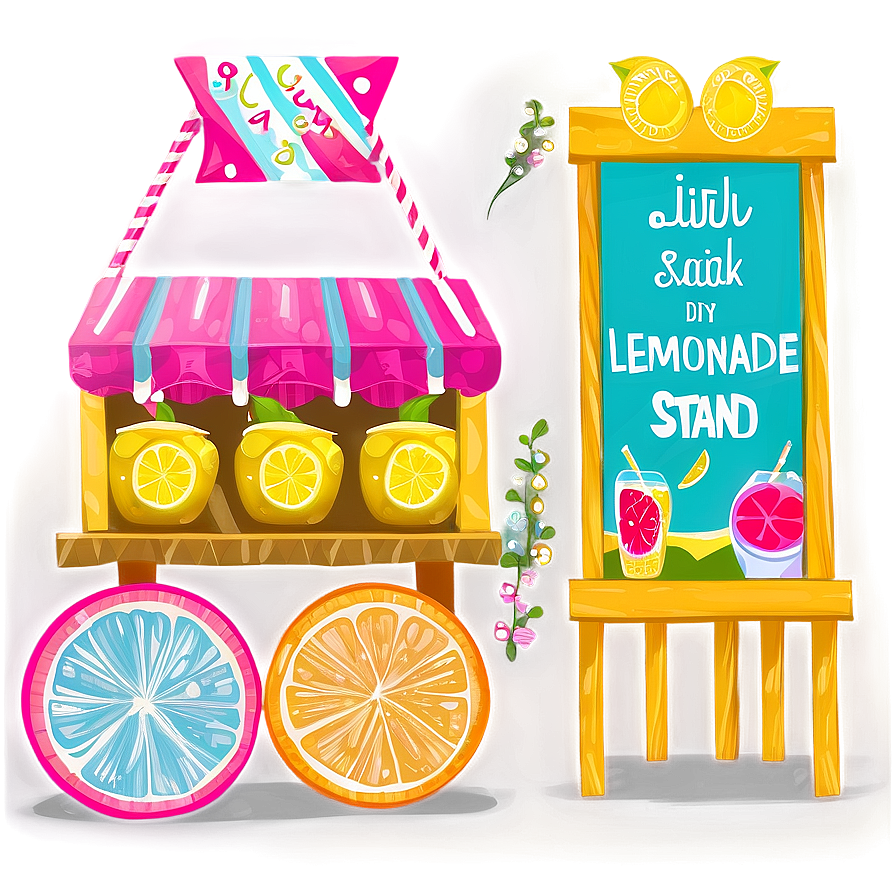 Diy Lemonade Stand Design Png 52