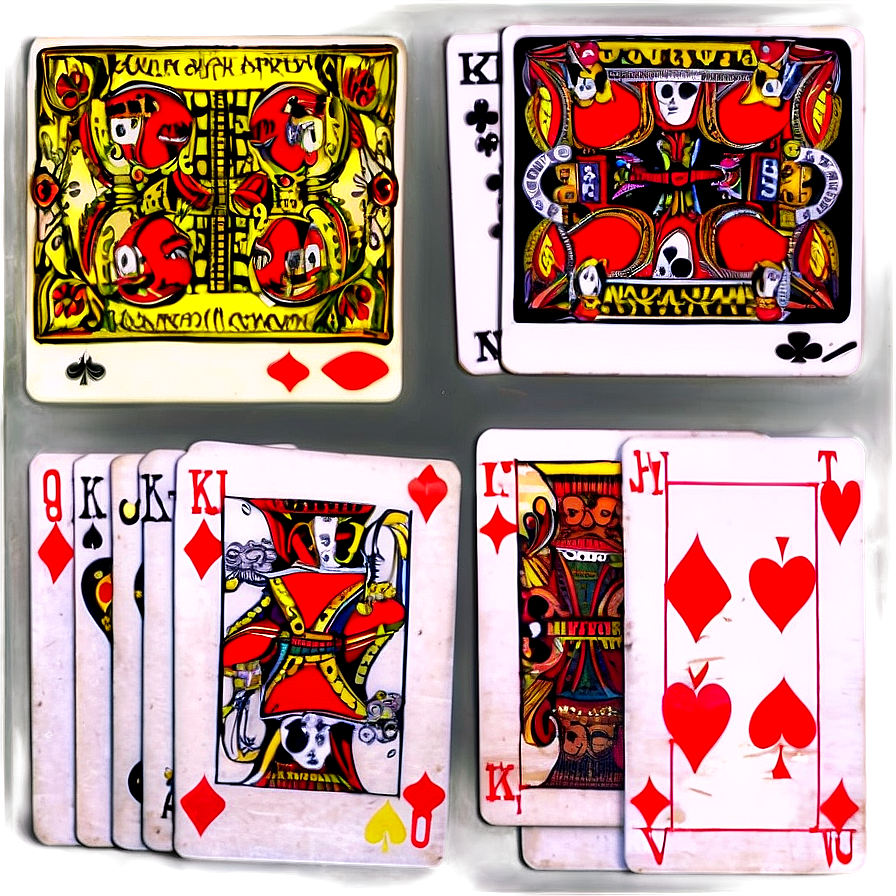 Diy Playing Card Craft Png Qmw89