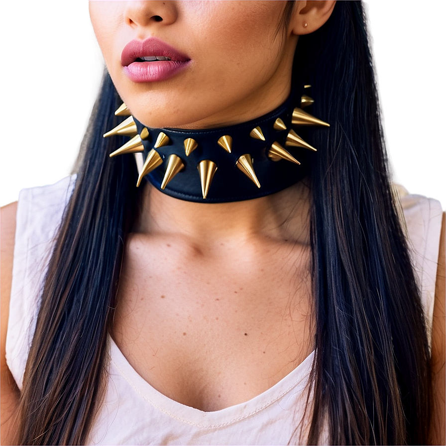 Diy Spiked Choker Ideas Png 06282024