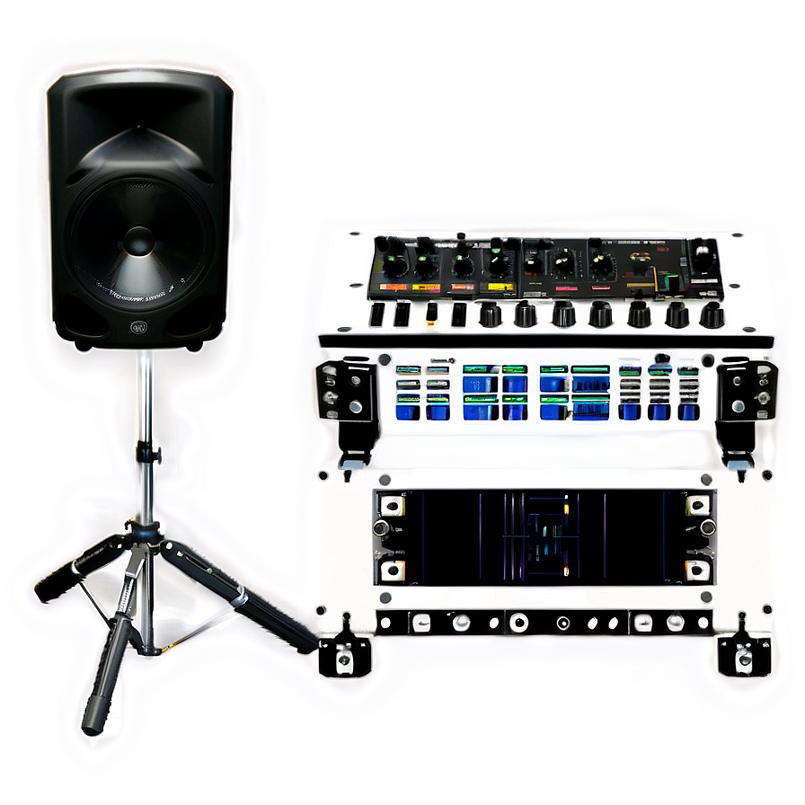 Dj Equipment Setup Png Vsu