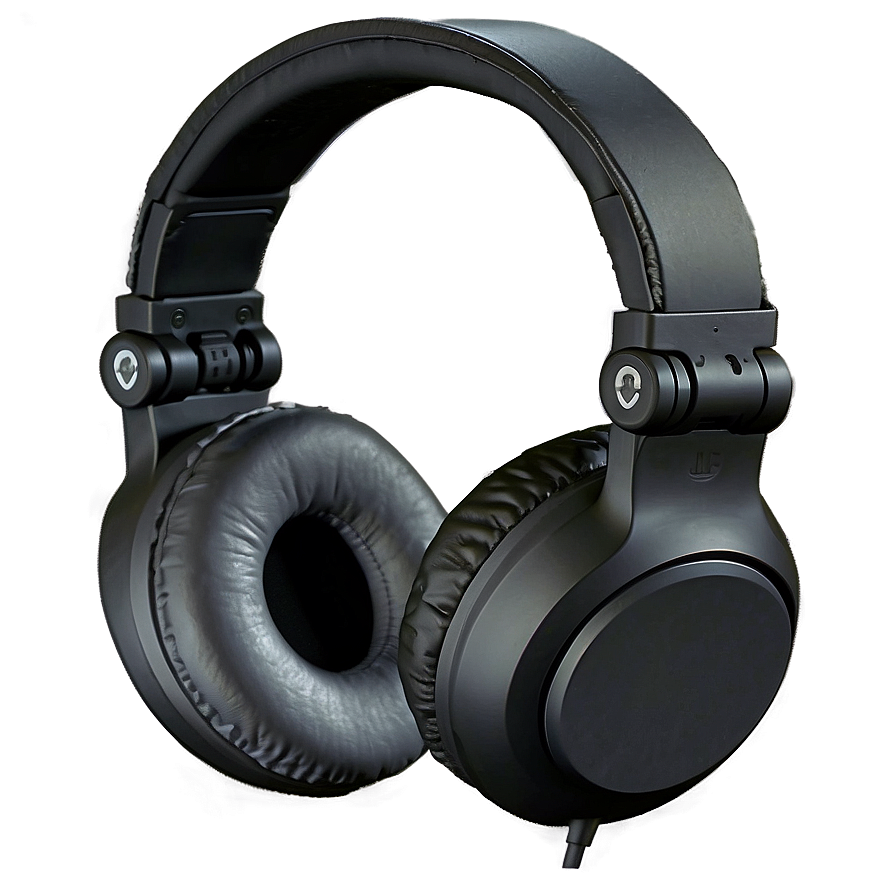 Dj Headphones In Matte Finish Png 06212024