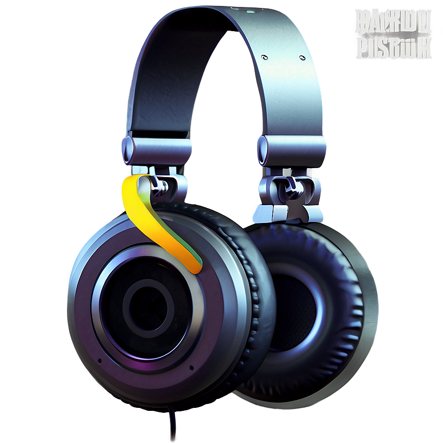 Dj Headphones In Matte Finish Png Uby71