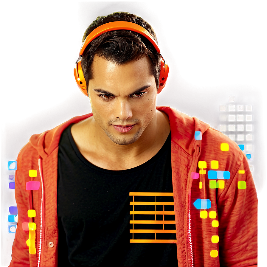 Dj Headphones Professional Png 05042024