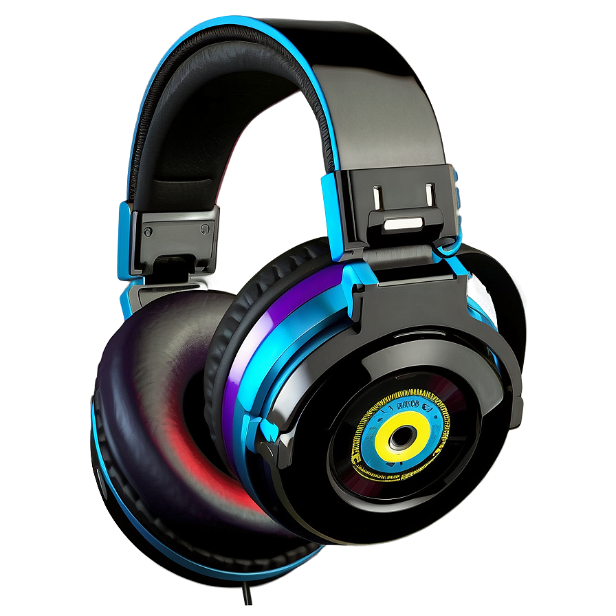 Dj Headphones With Swivel Ear Cups Png 06212024