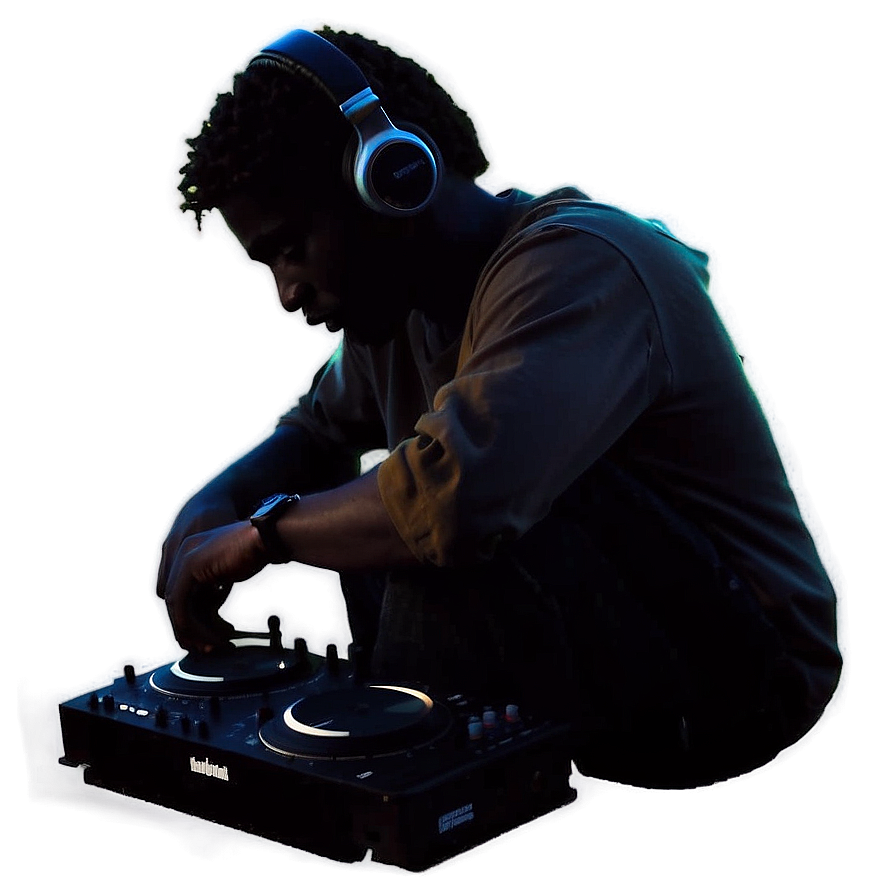 Dj Silhouette Png Nax