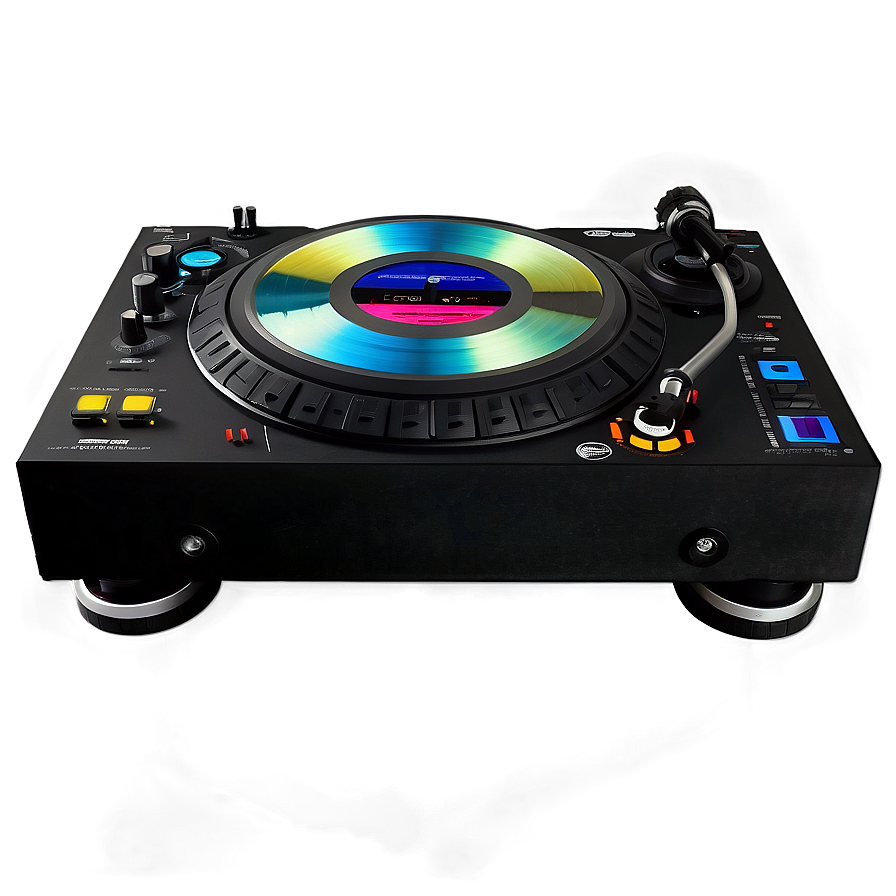 Dj Turntable Setup Png Uuo