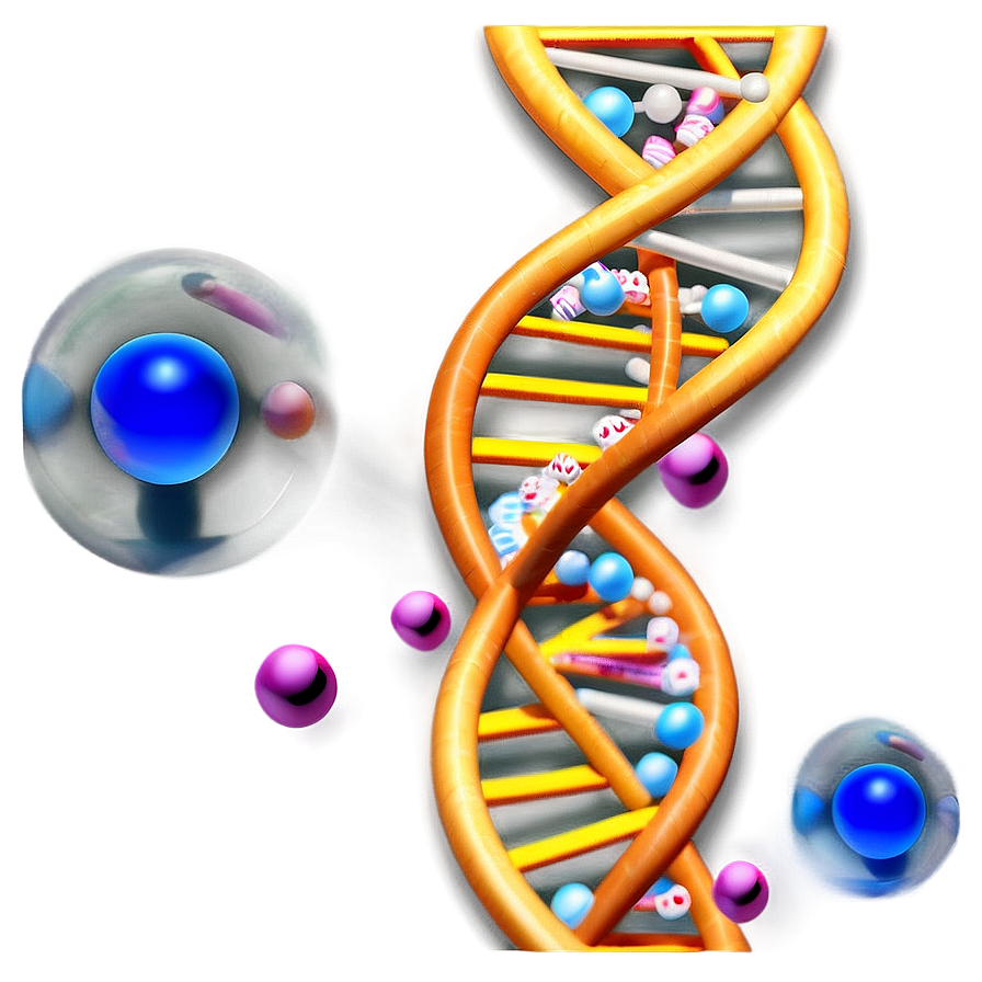 DNA Helix Model PNG 99 PNG with transparent background