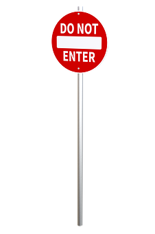 Do Not Enter Sign PNG with transparent background