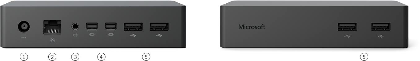 Dock Microsoft Surface Dock, HD Png Download PNG with transparent background