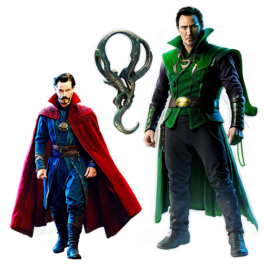 Doctor Strange And Loki Png 70