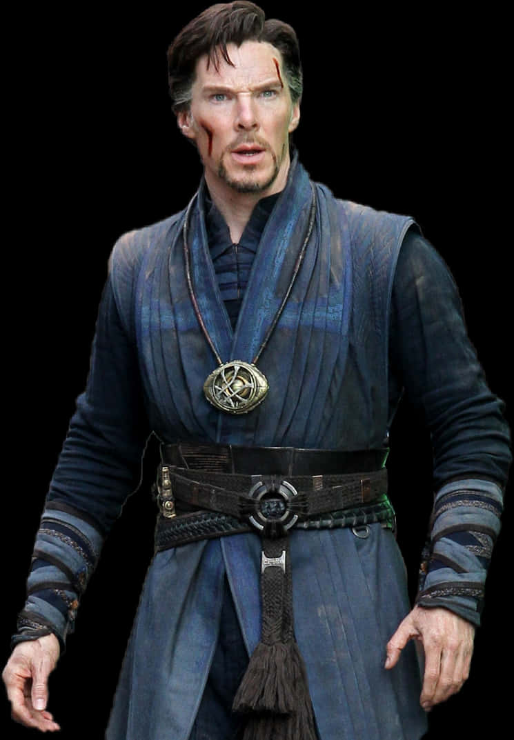 Doctor Strange Battle Ready PNG with transparent background