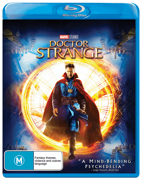 Doctor Strange Bluray Cover