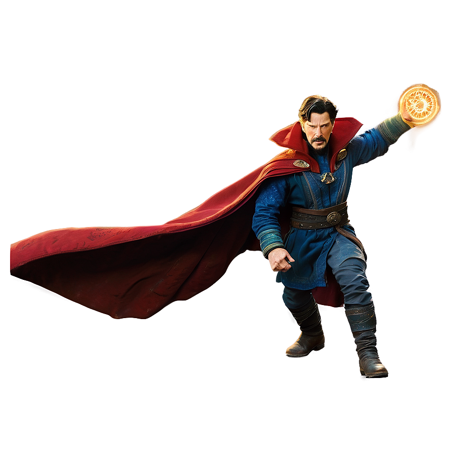 Doctor Strange in Action PNG 44 PNG with transparent background