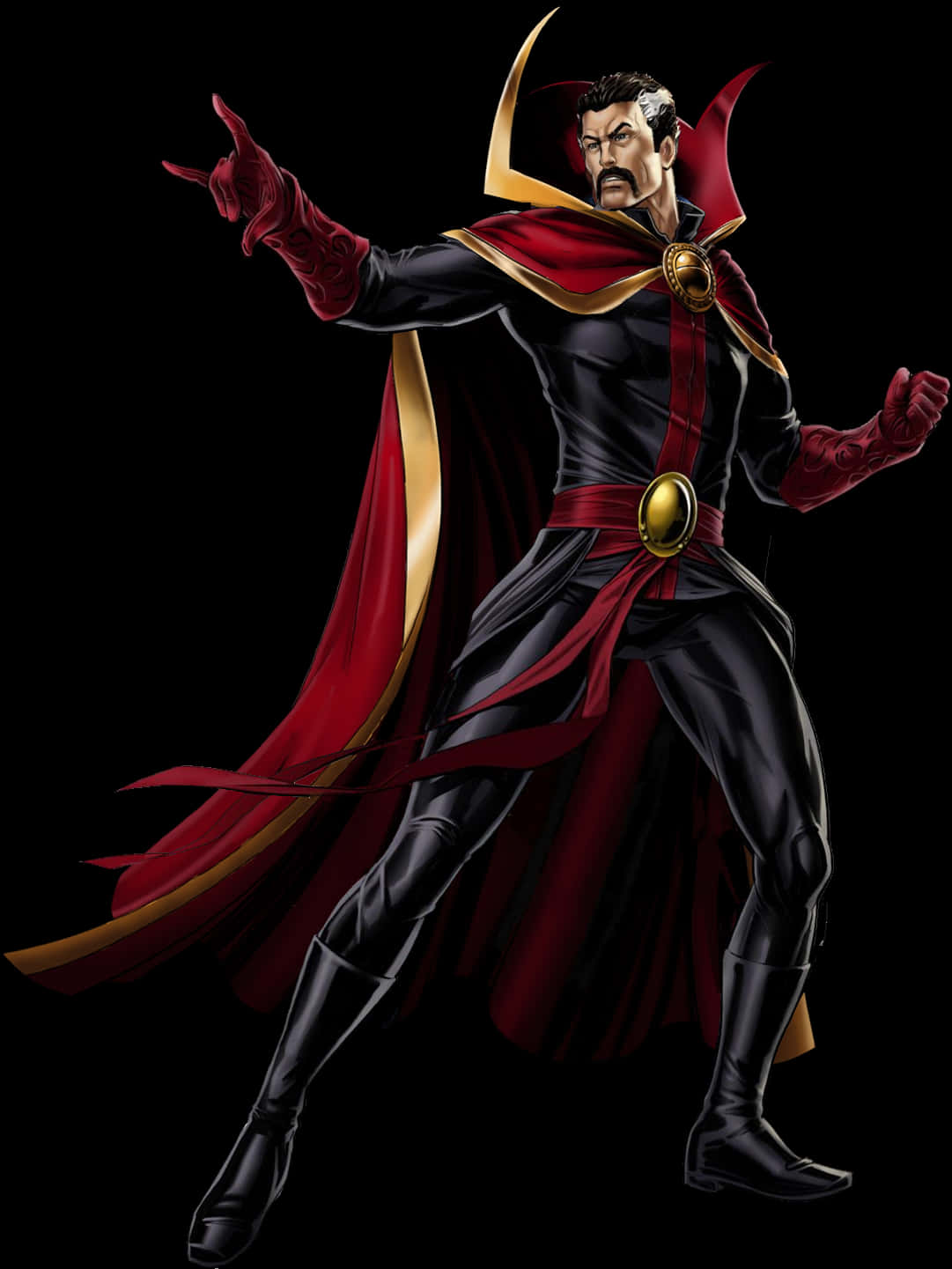 Doctor Strange Mystic Gesture PNG with transparent background