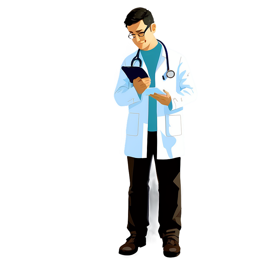 Doctor Writing Prescription Png Nhp